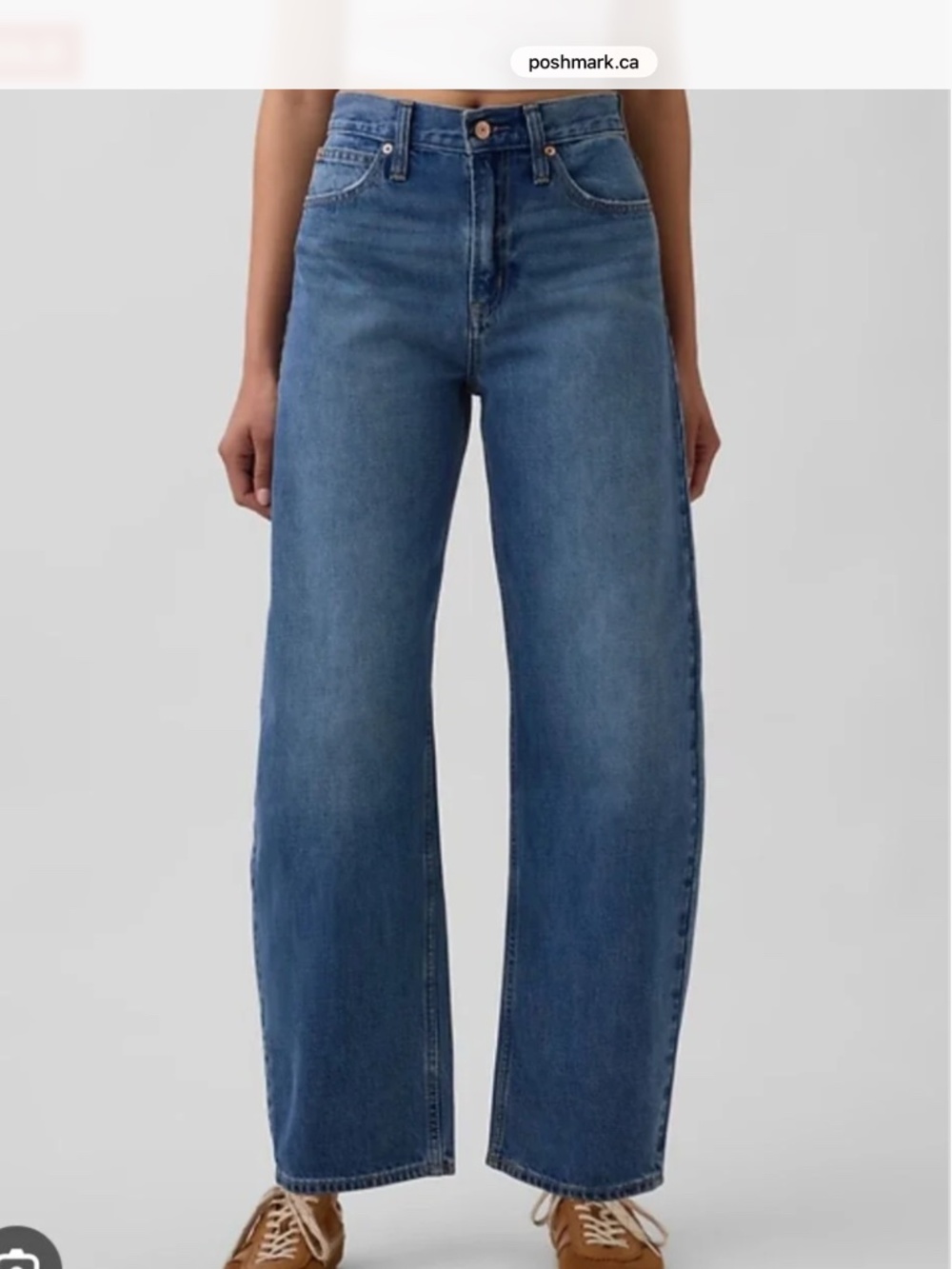 GAP barrel high rise jeans - Picture 1 of 8